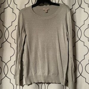 Silver Sparkle Loft Top